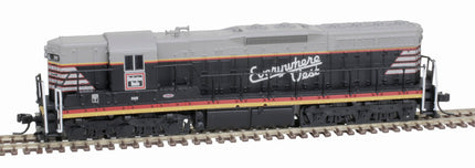 Atlas Master N Scale CBQ 3144 SD-9 Locomotive DC