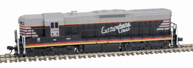 Atlas Master N Scale CBQ 3144 SD-9 Locomotive DC