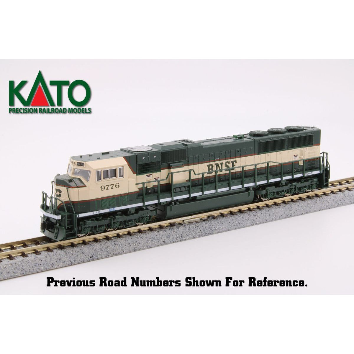 Kato N Scale BNSF #9799 Executive SD70MAC Diesel DC