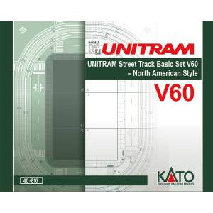 Kato N V60 UNITRAM Oval Track Set/North American Version