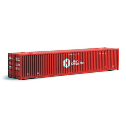 Kato N 53' Intermodal Container HUB red 2 Pack