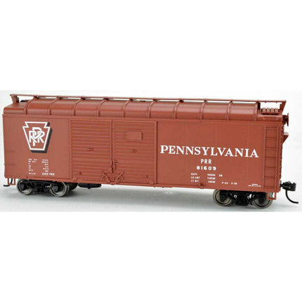 Bowser HO Scale X31a Box Car RTR PRR Shadow Keystone #60981