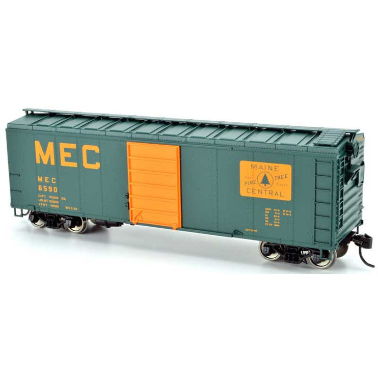 Bowser HO Scale 40' Box Car RTR MEC #6590