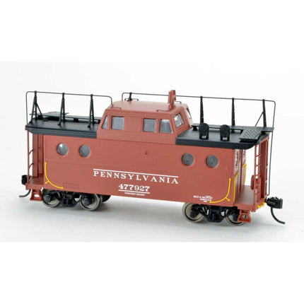 Bowser HO Scale N5C Caboose PRR Early Western Region w/Antenn PRR #477927