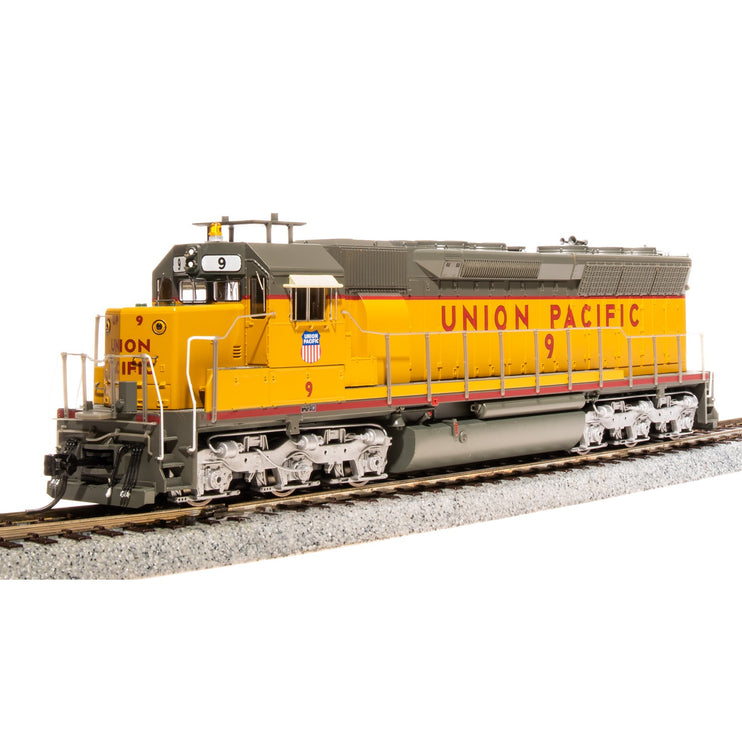 Broadway Limited HO P4 SD45 Diesel UP #9/yel&gry DC/DCC