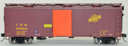 Bowser HO Scale Chicago & NorthWestern w/hatches #108612 Blt. 9-49 40ft Box Car | Fusion Scale Hobbies