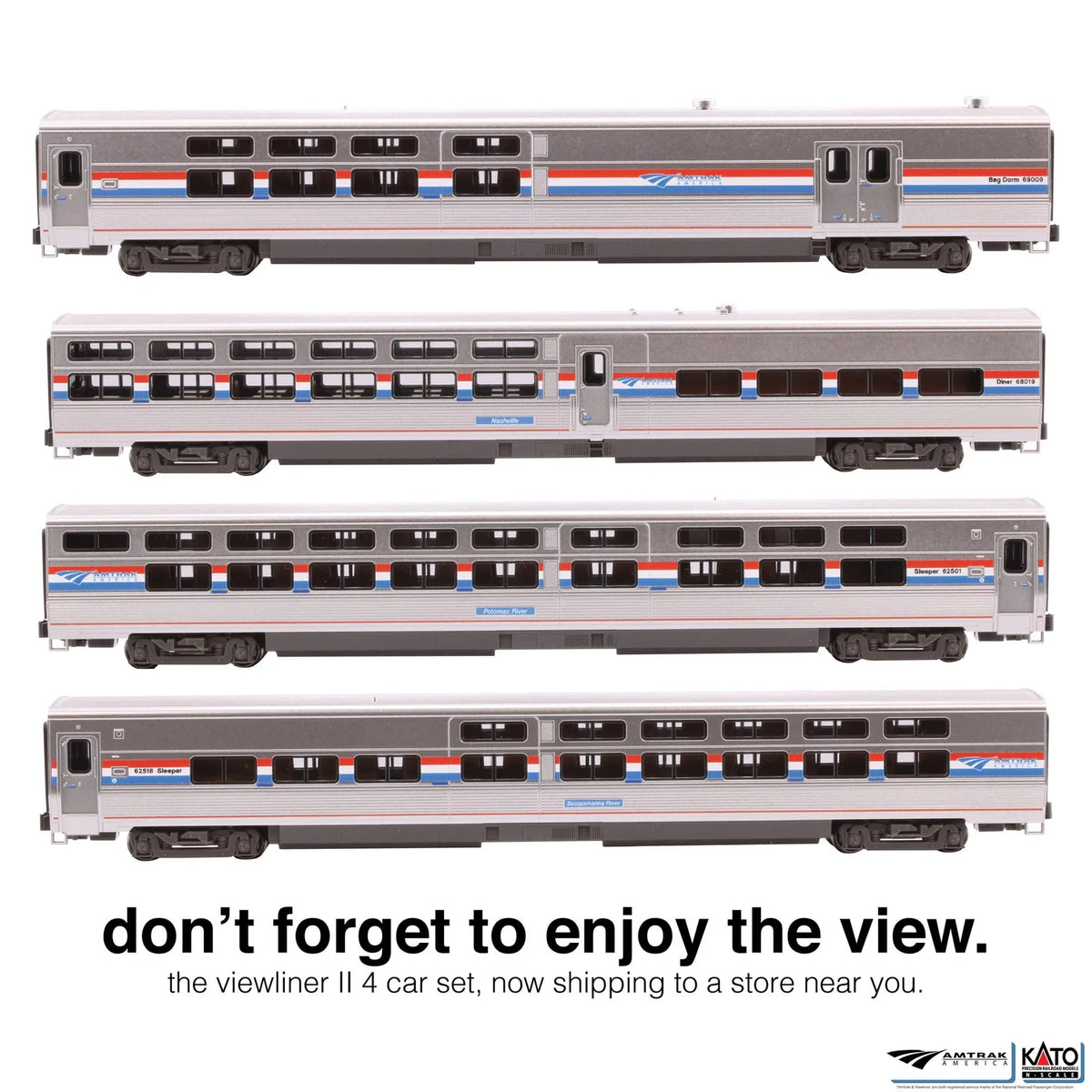kato amtrak n scale