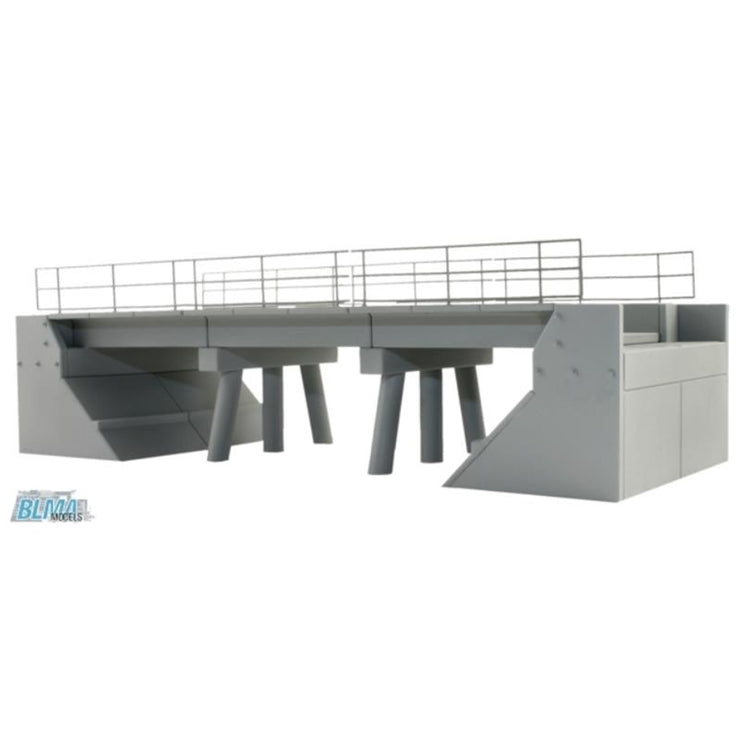 BLMA HO Scale Modern Concrete Segmental Bridge Kit (Set A)