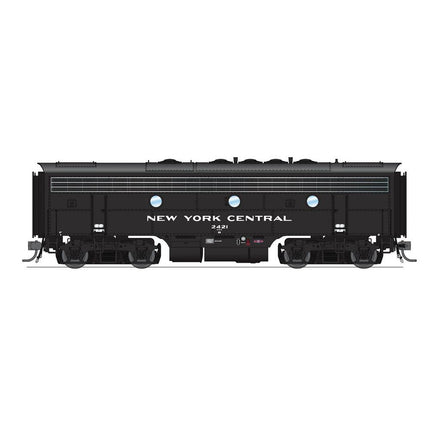 Broadway Limited HO P3 F7B Diesel NYC #2421/Short Lightning Stripe DC/DCC Sou