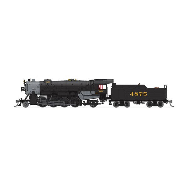 Broadway Limited N Scale USRA 2-8-2 Heavy Mikado Steam Loco Southern #4875 DC/DCC Sound Pargon 3