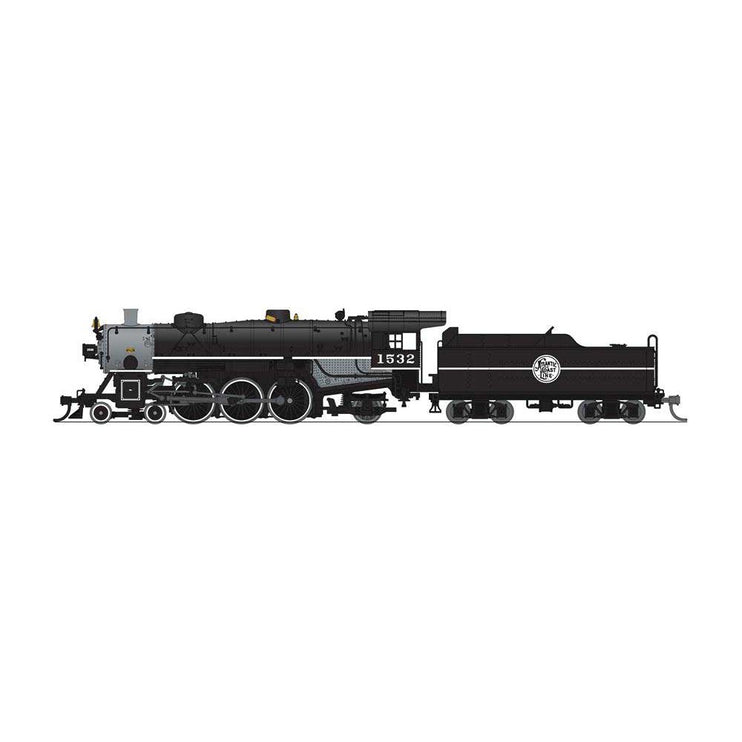 Broadway Limited N P3 4-6-2 Lt.Pacific Steam Loco ACL #1532 DC/DCC Sound