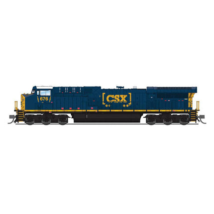 Broadway Limited N P3 AC6000 Diesel CSX #676/Boxcar Scheme DC/DCC Sound