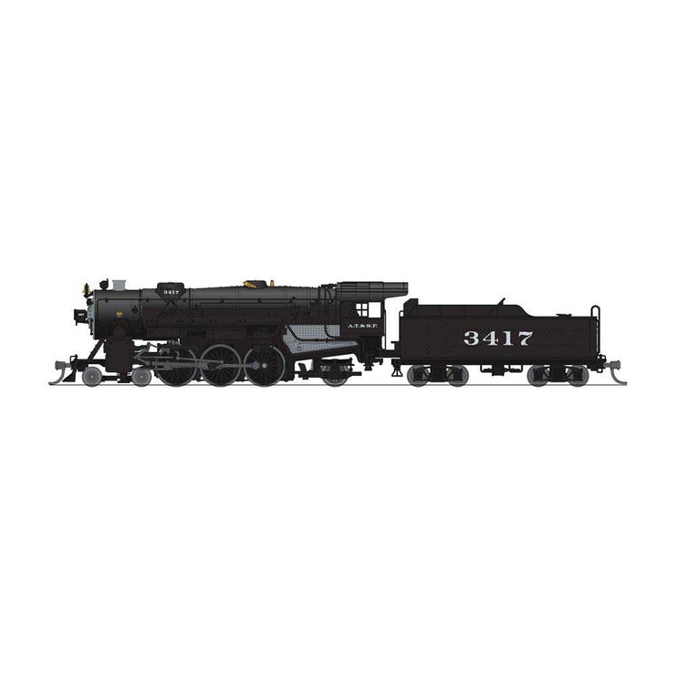 Broadway Limited N P3 4-6-2 Hvy.Pacific Steam Loco SF #3417 DC/DCC Sound