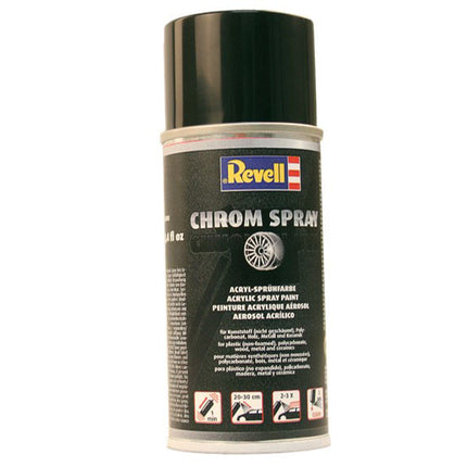 Revell Chrome Spray Paint 150ml Can