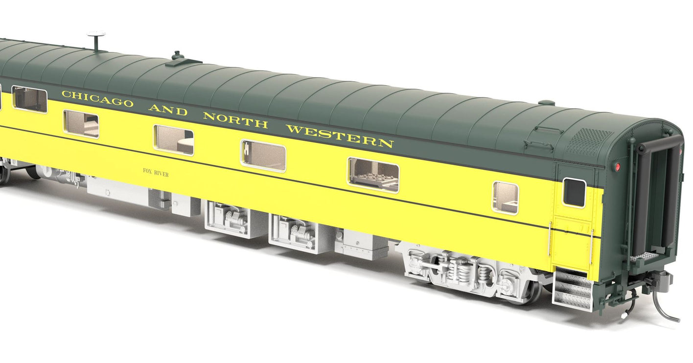 Broadway Limited HO CNW Chicago & North Western Fox River Track Inspection Car