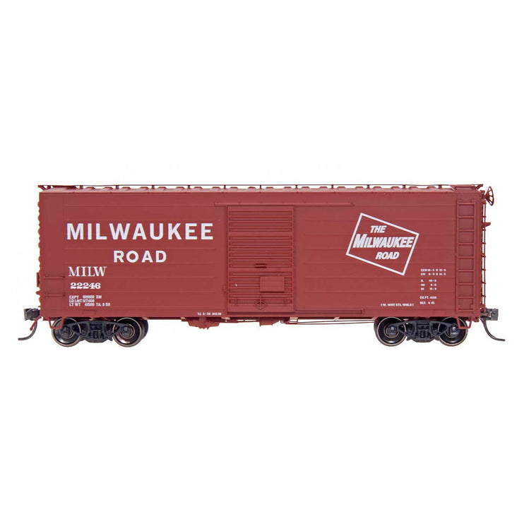 Intermountain HO Scale Hiawatha Late Paint Scheme Boxcar 22778