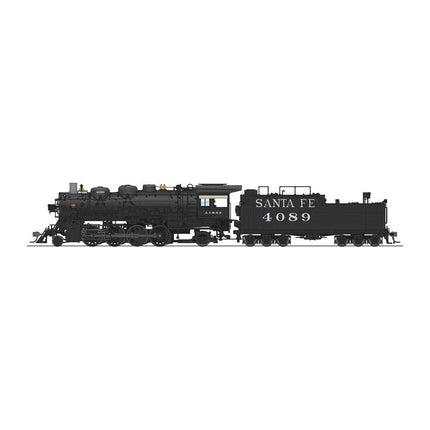 Broadway Limited HO Scale Santa Fe 4000 Class 2-8-2 #4089 w/Switching Pilot DC/DCC Pargon 4