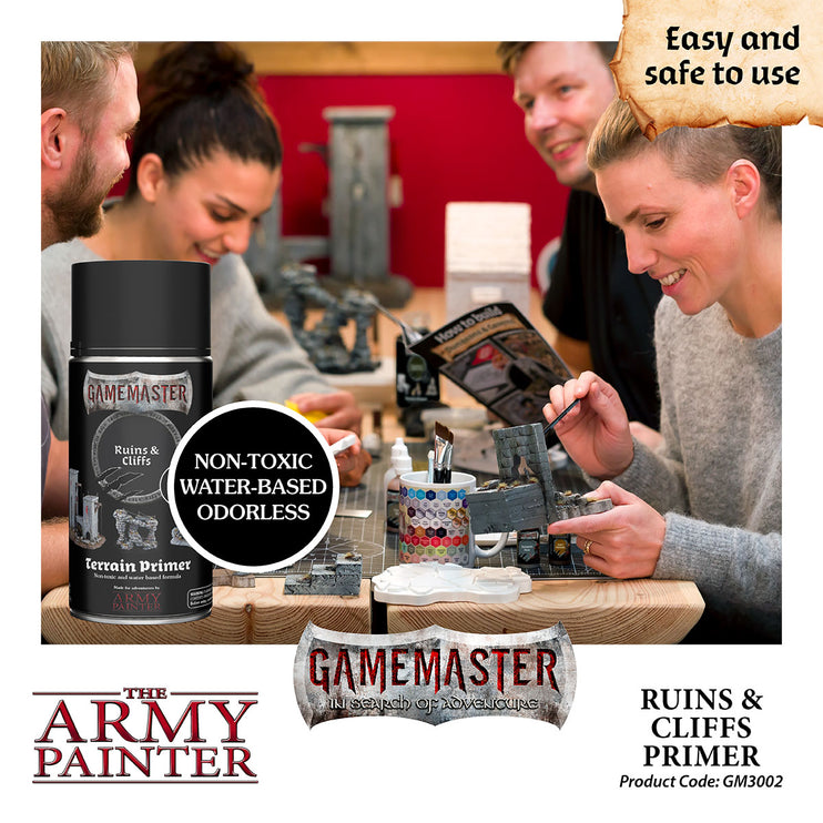 The Army Painter Gamemaster Terrain Primer Ruins & Cliffs 300ml Can