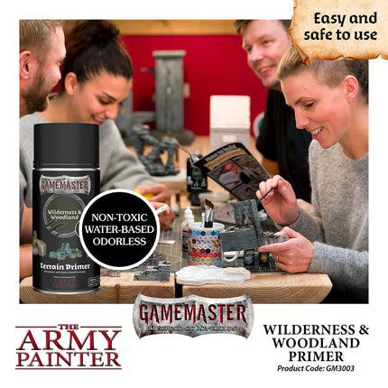 The Army Painter Gamemaster Terrain Primer Wilderness & Woodland 300ml Can