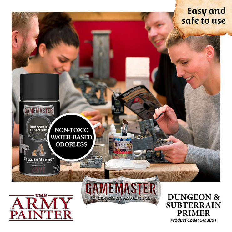 The Army Painter Gamemaster Terrain PrimerDungeon & Subterrain 300ml Can