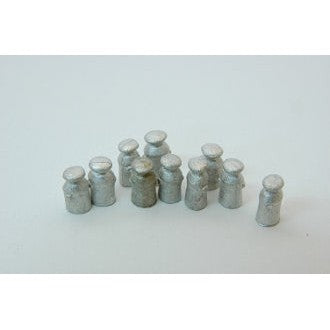 Durango Press 154 HO Scale Milk Cans(10)