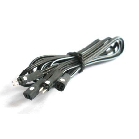 Miniatronics 2 Pin Micro Mini Connector with 12" Flexible Leads [2 units] MNT5000301