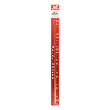 K&S Round Brass Rod 3/64 x 12" 4 Pack