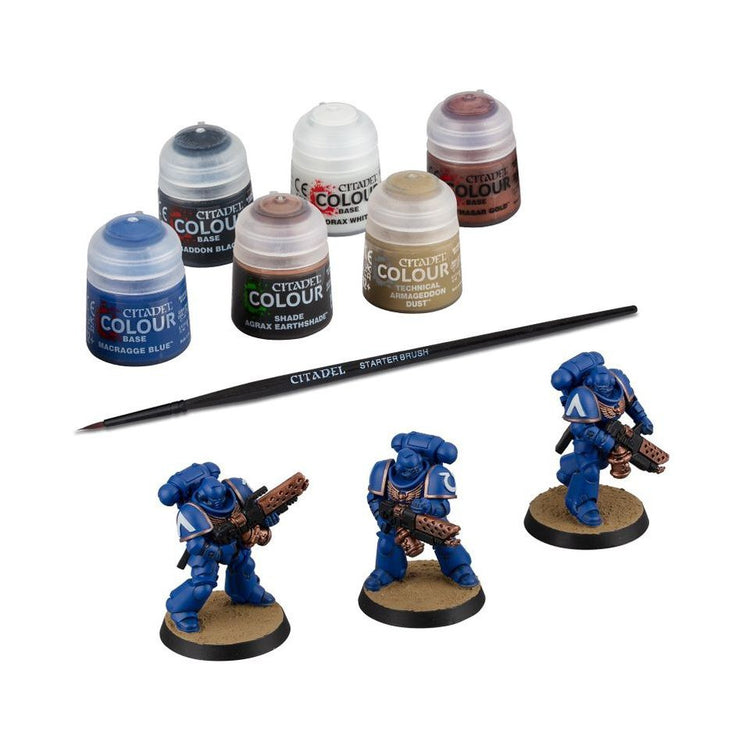 Games Workshop Warhammer 40K Space Marines Infernus Marines + Paint