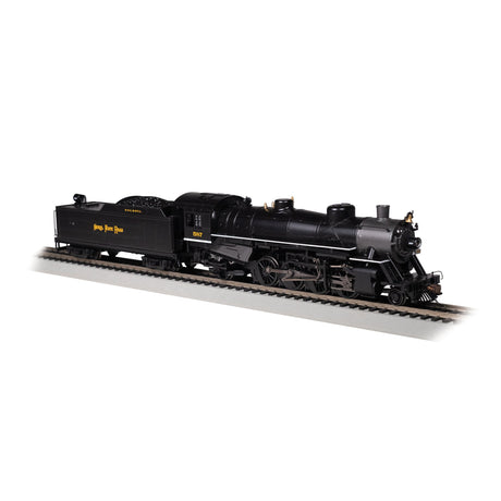 Bachmann HO Scale Nickel Plate Road 2-8-2 Steam Locomotive NKP #587 With Medium Tender DCC Ready