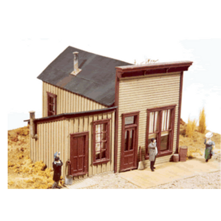 Durango Press 56 HO Scale Newspaper Office