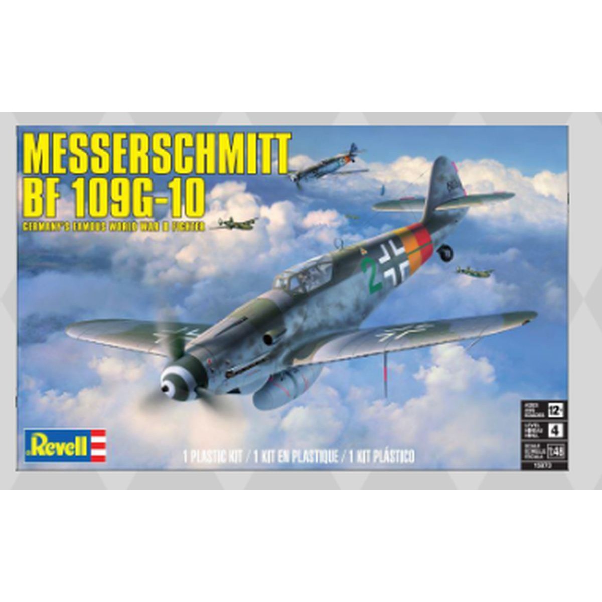 Revell Messerschmitt BF 109G-10 Germany's Famous World War II Fighter 1/48