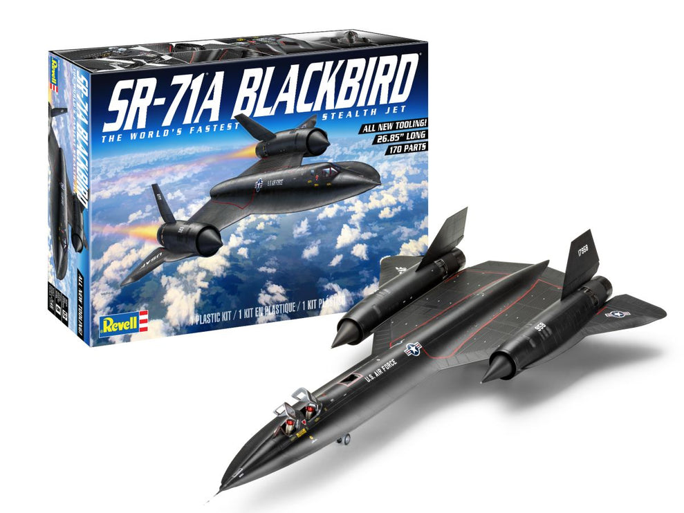 Revell Lockheed SR71 Blackbird Model Kit