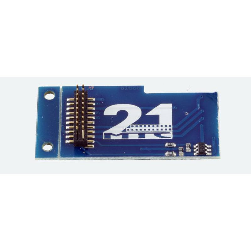 ESU Adapter board #2 L-shape as 6090x with AUX3+AUX4 for LokSound V4.0 LokPilot V4.0 with 21MTC interface