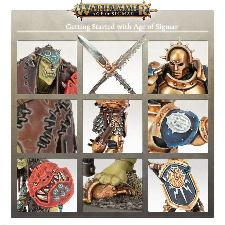 Games Workshop Warhammer Age of Sigmar Getting Started with Warhammer Age of Sigmar