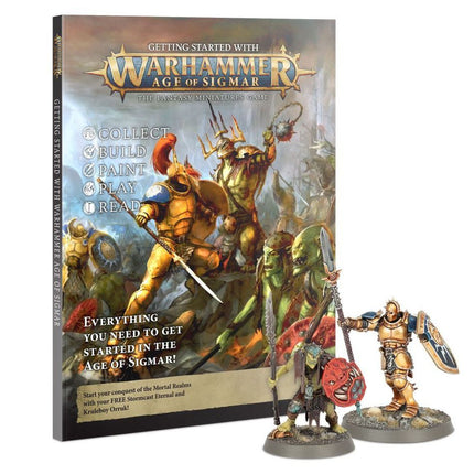 Games Workshop Warhammer Age of Sigmar Getting Started with Warhammer Age of Sigmar