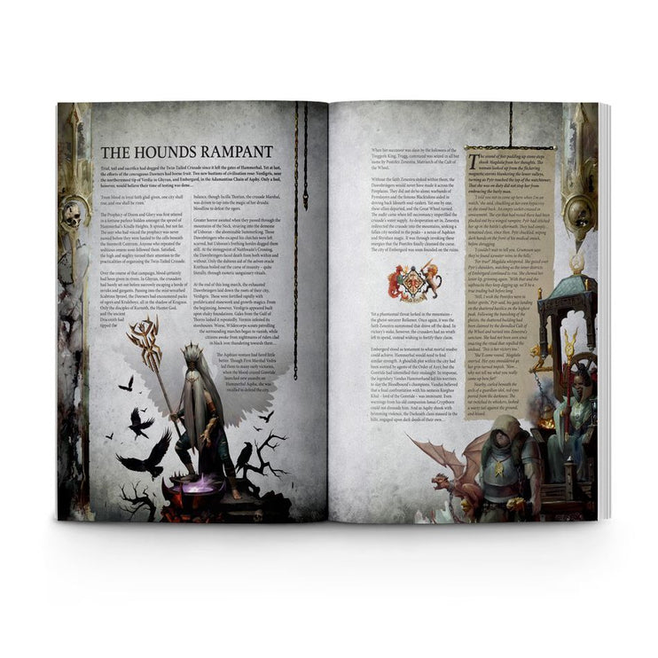 Games Workshop Warhammer Age Of Sigmar Dawnbringers Book VI Hounds Of Chaos