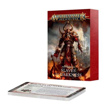 Warhammer Age Of Sigmar Faction Pack Slaves To Darkness