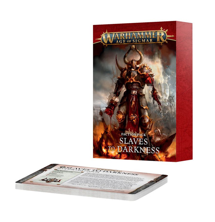 Warhammer Age Of Sigmar Faction Pack Slaves To Darkness