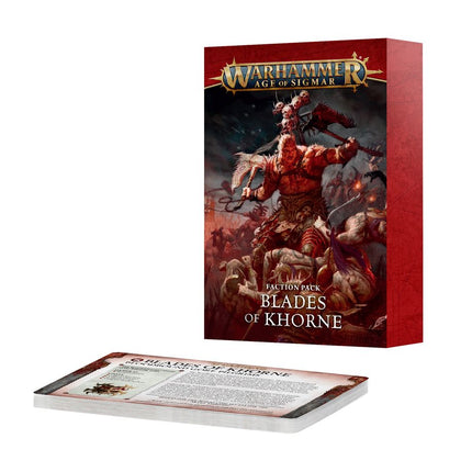 Warhammer Age Of Sigmar Faction Pack Blades Of Khorne