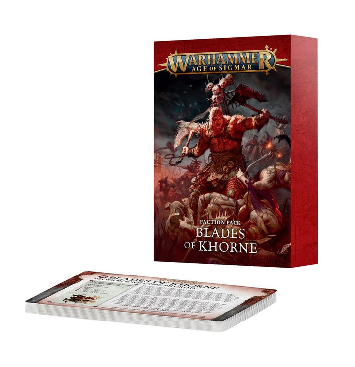 Warhammer Age Of Sigmar Faction Pack Blades Of Khorne