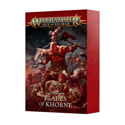 Warhammer Age Of Sigmar Faction Pack Blades Of Khorne