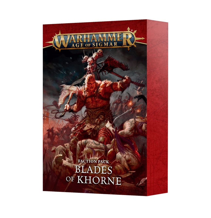 Warhammer Age Of Sigmar Faction Pack Blades Of Khorne