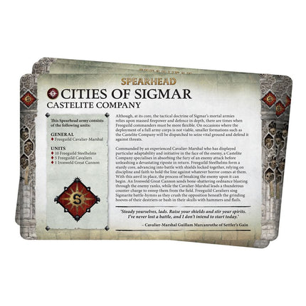 Warhammer Age Of Sigmar Faction Pack Cities Of Sigmar