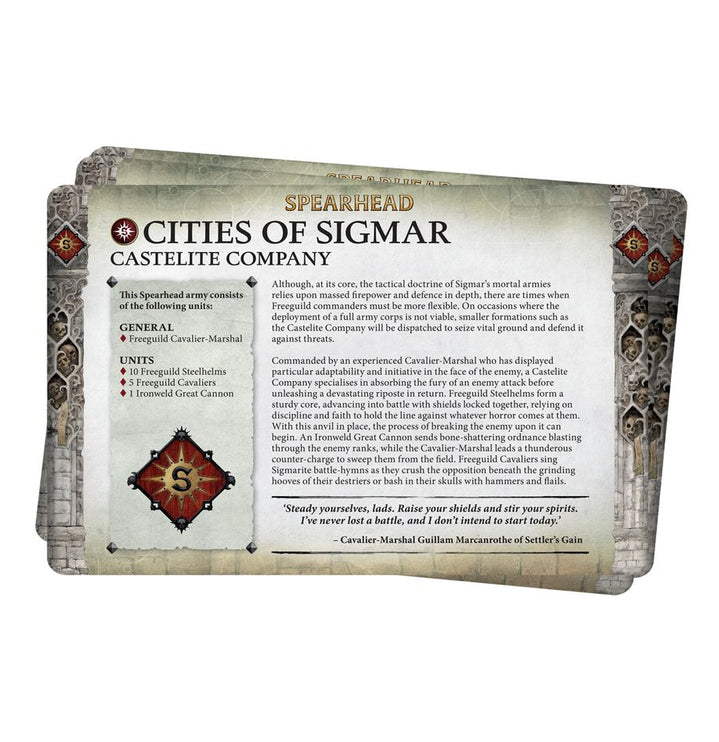 Warhammer Age Of Sigmar Faction Pack Cities Of Sigmar