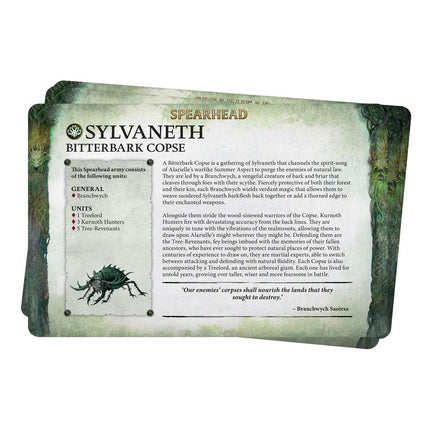 Warhammer Age Of Sigmar Faction Pack Sylvaneth