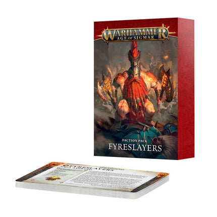 Warhammer Age Of Sigmar Faction Pack Fyreslayers