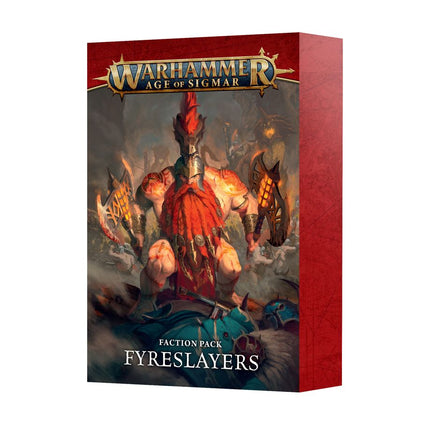 Warhammer Age Of Sigmar Faction Pack Fyreslayers