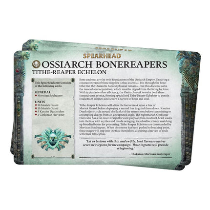 Warhammer Age Of Sigmar Faction Pack Ossiarch Bonereapers