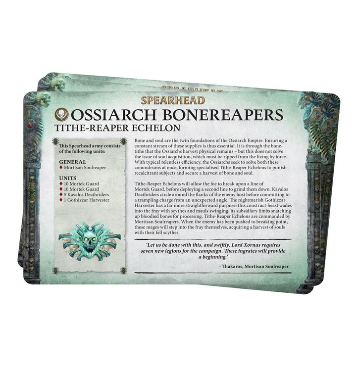 Warhammer Age Of Sigmar Faction Pack Ossiarch Bonereapers