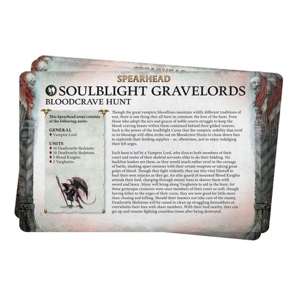 Warhammer Age Of Sigmar Faction Pack Soulblight Gravelords